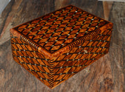 Luxury Moroccan Thuya Wood Jewelry Box with Mother-of-Pearl Inlay – Handcrafted Large Keepsake Chest