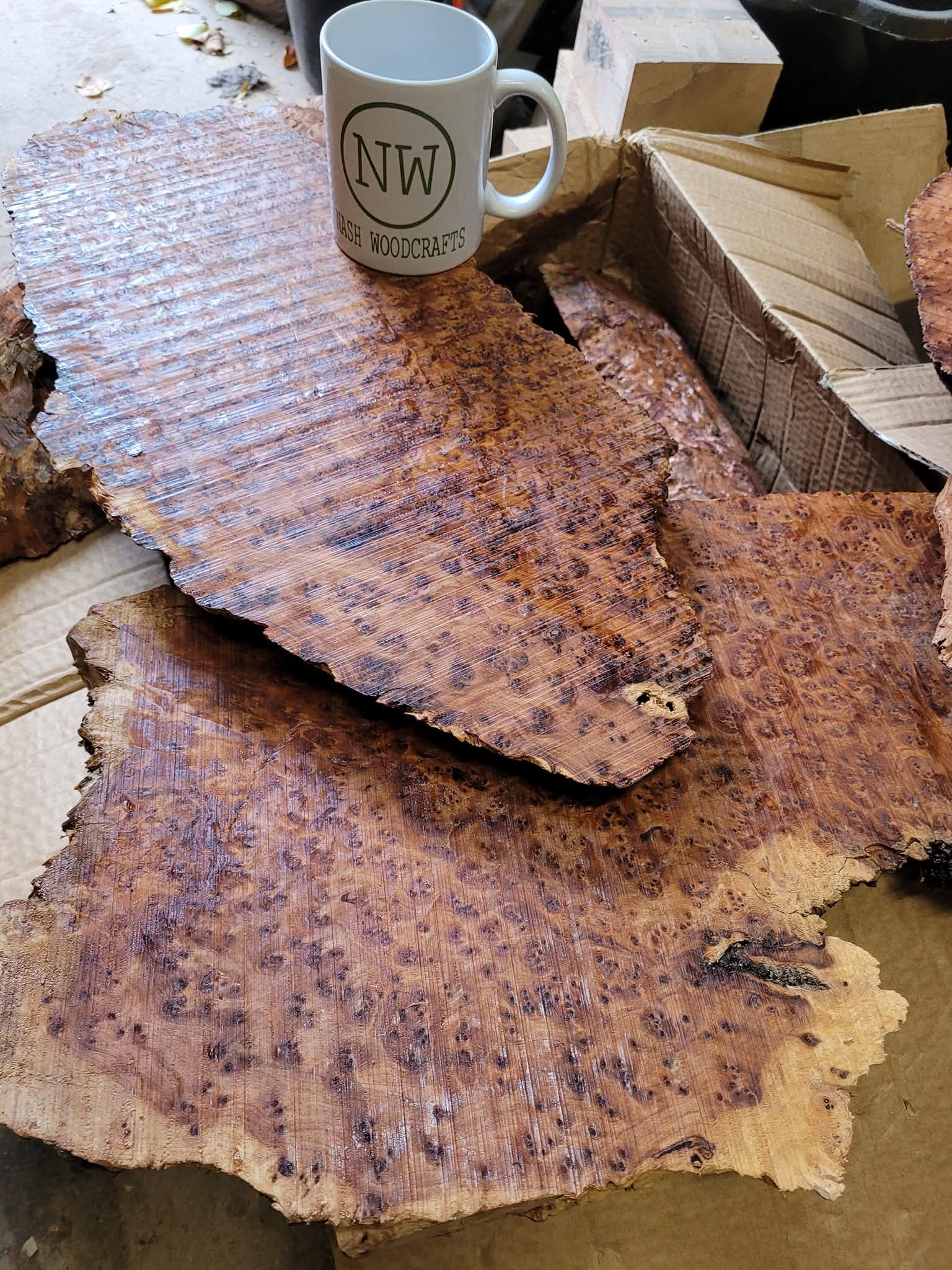 Moroccan Thuya Burl Craft & Turning Blanks