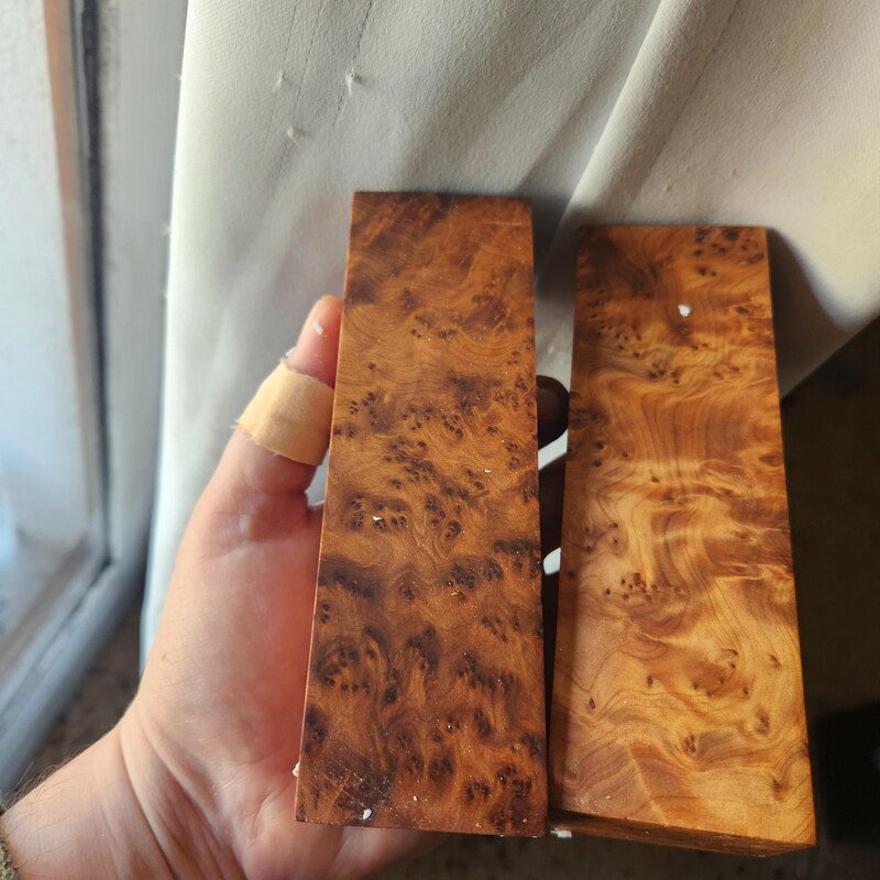 Customer Thuya wood photo