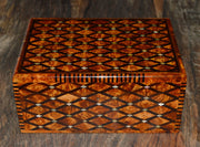 Luxury Moroccan Thuya Wood Jewelry Box with Mother-of-Pearl Inlay – Handcrafted Large Keepsake Chest