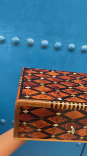 Heritage Diamond Marquetry Thuya Jewelry Box